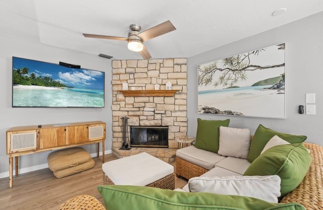 Charming Sanibel Island Duplex with Golf Cart, Pool, and Beach Gear!