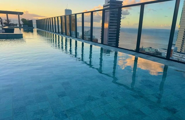 Charming sea view studio in the best location in Salvador