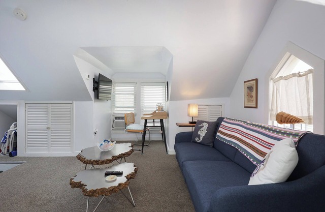 Charming Sea Bright 1BR Condo - Private Deck, Ocean Views, Beach Badges & More!