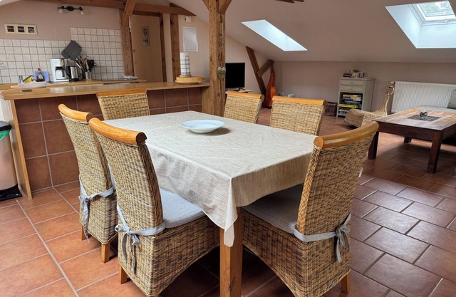 Charming top floor apartment near the Baltic Sea Ideal for families of up to 6 people