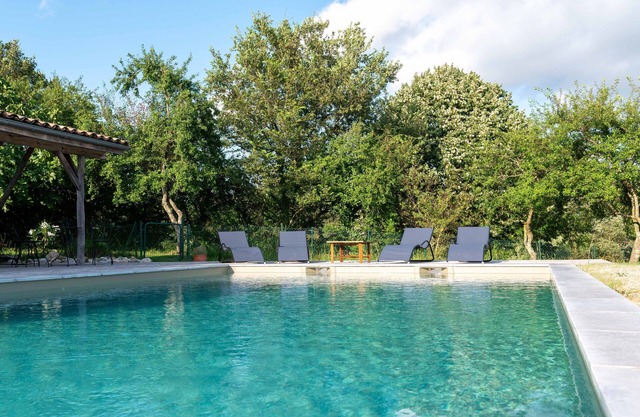 Chaumarty Ecogîtes - Gîte Le Terra Sienna - Swimming pool - Remarkable view