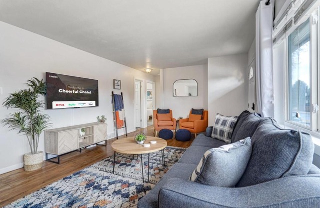 Cheerful Chalet Centrally Located w BBQ Pit