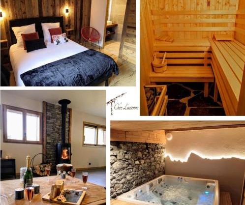 Chez Lucienne, jacuzzi et sauna