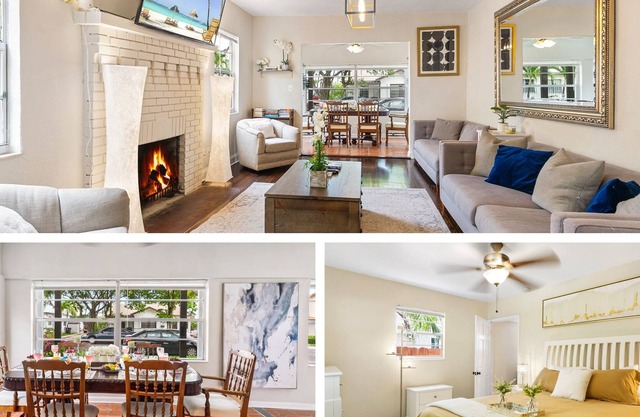 Chic Downtown Vacation Home 3/2 - Location Location Location!