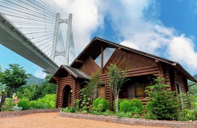 Chichibu Park Bridge Camp Base Entire log house fo/Chichibu City Saitama