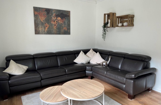 Child-friendly vacation home with terrace and Moselle view