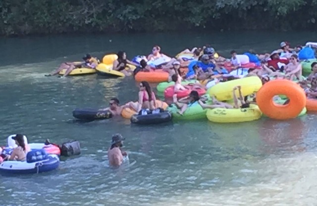 Chill out one the riverTUBING,PARTYING,RELAXING.
