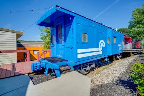 Choo Choo Blue, Converted Railcar in DuBois!
