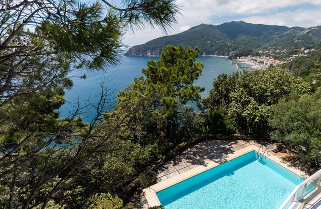 Cinque Terre Villa Elisabetta, sea view & pool