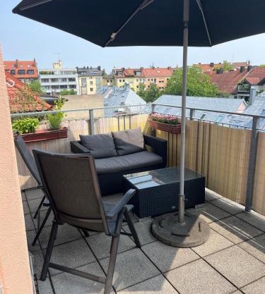 City-Apartment with private Rooftop Terrace
