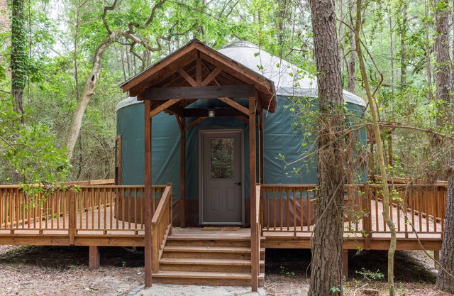 Close to nature, but with all the modern amenities, Two Creeks Crossing Resort