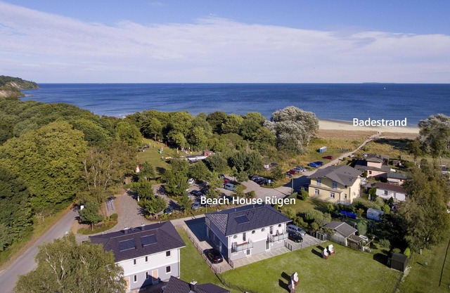 Close to the beach, balcony, sea view, sauna, free adventure pool - Beach House Schotstek