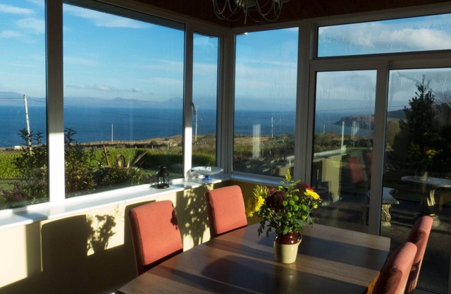 Coastal Cottage in Kells near Cahirciveen at the Ring of Kerry, Ireland.