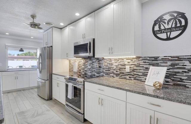 Coastal home with 2 master suites, private pool, and close to the beach