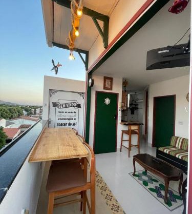Cobertura com vista pro por do sol