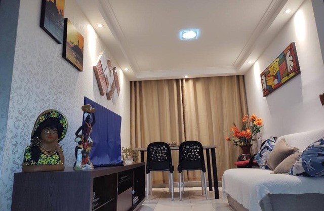 cobertura de frente para praia