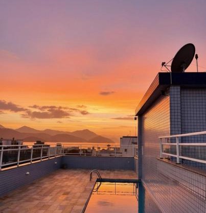 Cobertura vista mar Itaguá Ubatuba