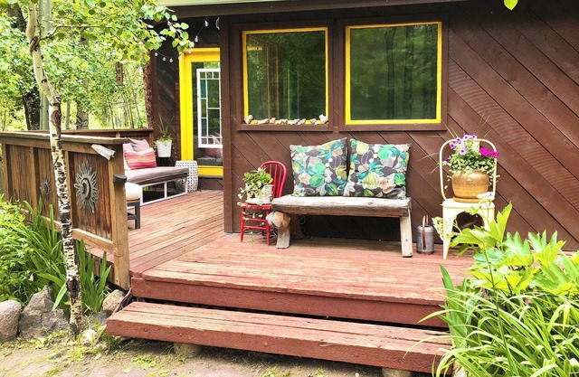 Colorful Mountain Cabin