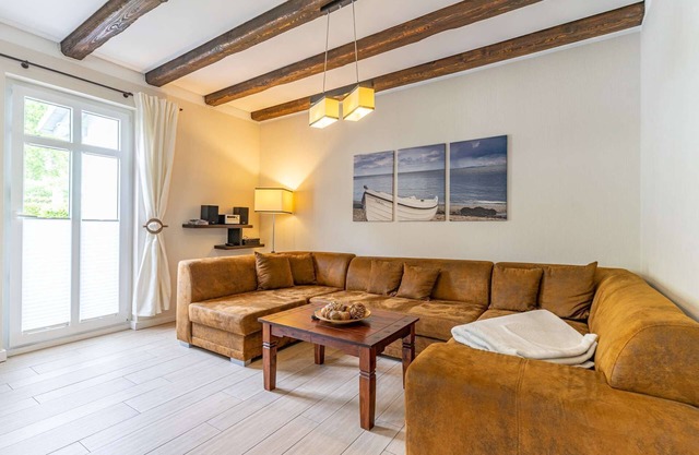 Comfort apartment - Jasmund - NEW: Holiday home with fireplace, 2 bathrooms, 2 bedrooms - on the