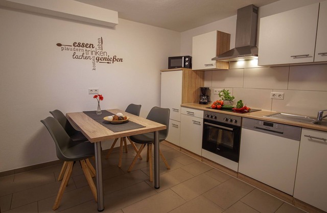 Comfort holiday apartment with garden, terrace and barbecue near the Saarschleife