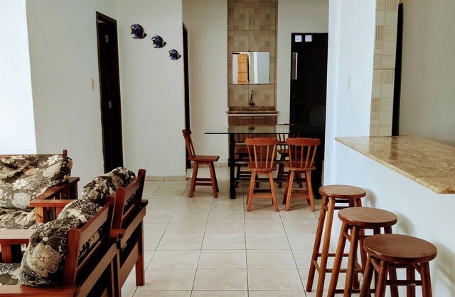 Comfortable, 50m to the sea in the best stretch of Porto de Galinhas Beach