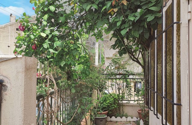 Comfortable air-conditioned house with large garden 10 km from JO