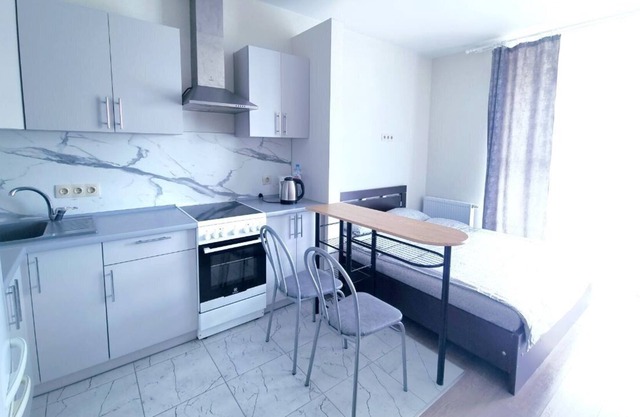 Comfortable apartament studio with a panoramic view in a new area in the center!