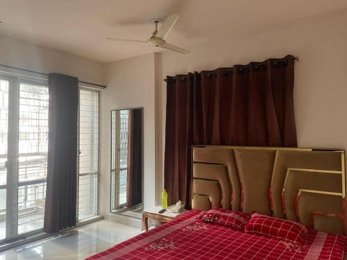 Comfy bedroom with Balcony and attached washroom