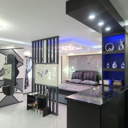 Condo Azur Suites B316 near Airport, Netflix, Stylish, Cozy with swimming pool