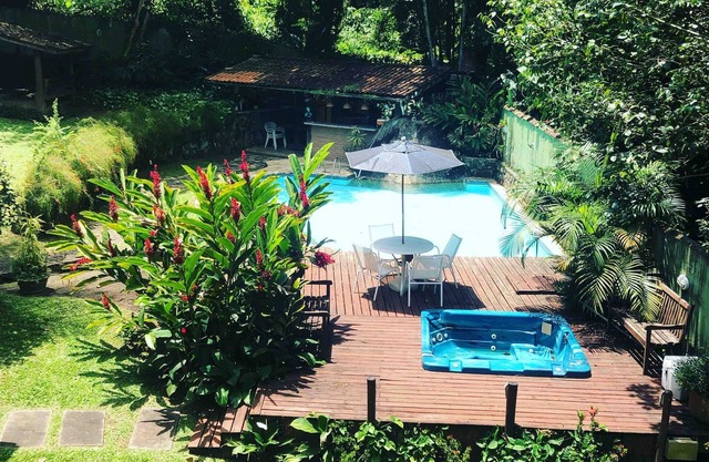 Confortável Casa com Piscina e Amplo Espaço Gourmet em Ilhabela