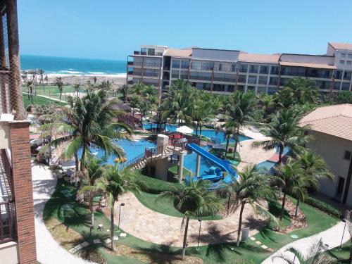 Conforto e Lazer na Frente do Mar ao Lado do Beach Park