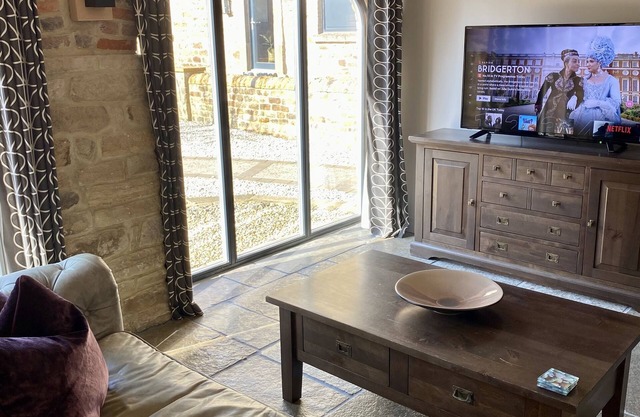 Contemporary barn conversion in County Durham countryside