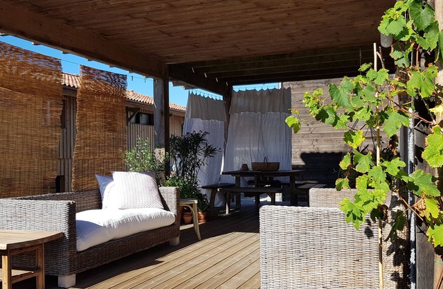 Contis Plage - House Wood 80m² + 35M² Terraces
