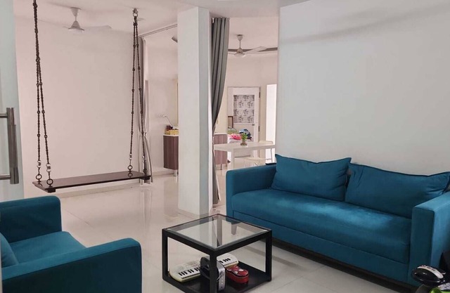 Cool 2-bedroom apartment with AC in vibrant Vadodara