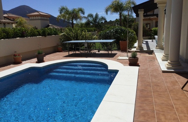 Costa Del Sol. Beautiful four bedroom villa with stunning views and private pool