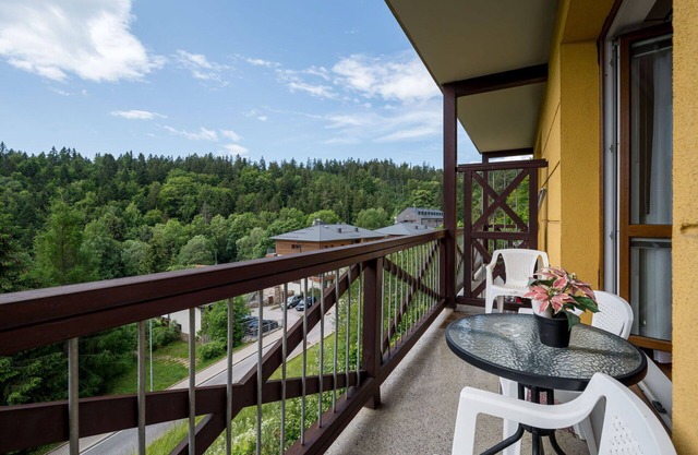 Cosy apartment for 4 people with WIFI, TV and balcony