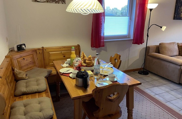 Cosy apartment for 4 guests with WIFI, TV, terrace and pets allowed