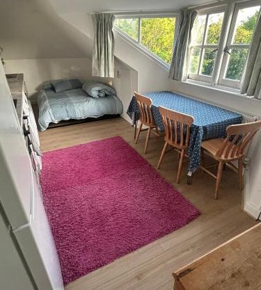 Cosy attic flat with views