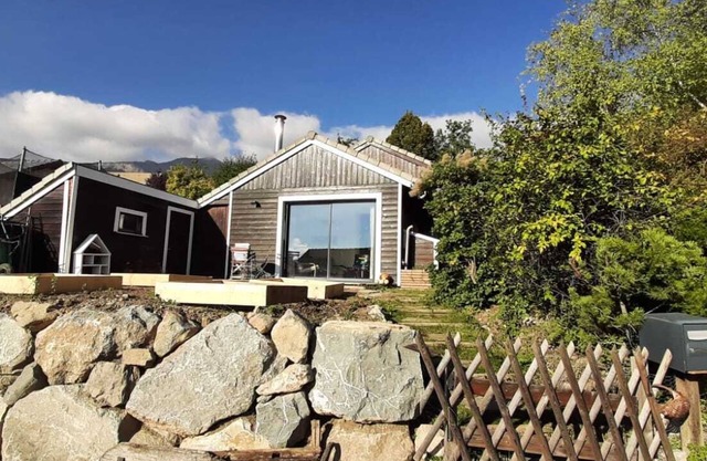 Cosy house with view and garden