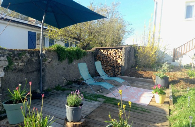 Cosy room with private bathroom in the heart of the Longeville/mer marshes