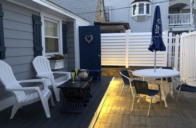 Cottage attached to multifamily home w direct private access to Salisbury Beach