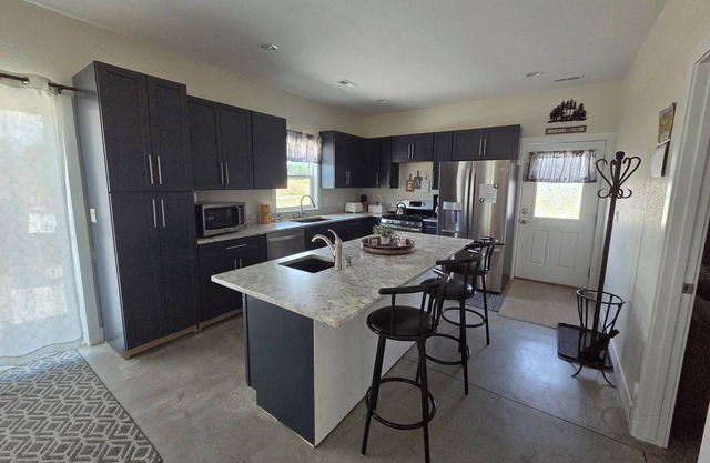 Country home on scenic, quiet acreage near Monument. Convenient to interstate.