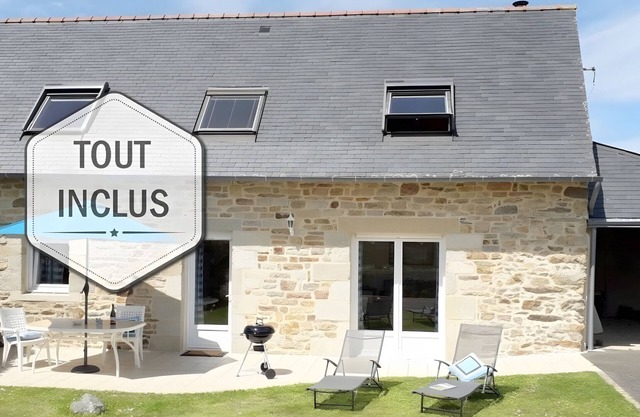 Country House "Au Calme" with Private Terrace, Private Garden and Wi-Fi