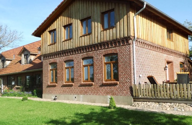 Country house with garden and stove for large families with many children