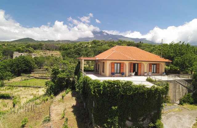 Countryside House on Etna Volcano