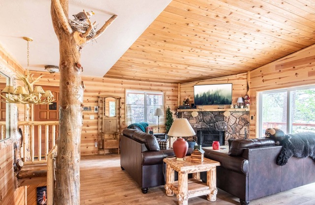 Cove Cabin. Lakefront, Hot Tub, Swing Set, Dock Privileges. Sauna. Game Room. Stunning Views!