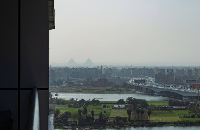 Cozy 1-bedroom condo on the Nile and pyramids view