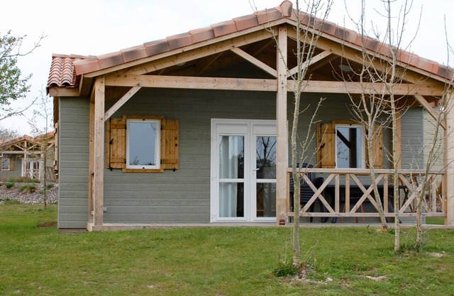 Cozy 2-Bedroom Chalet with Pool Near Jaunay Lake and Beaches