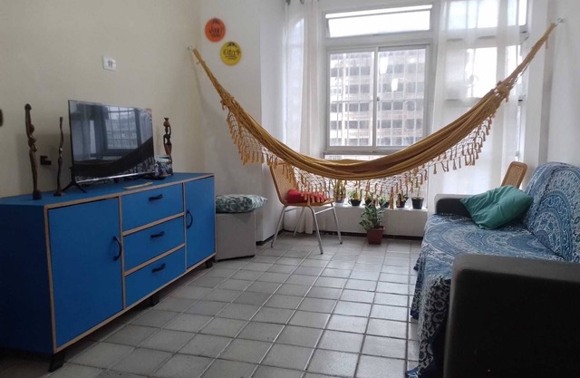 Cozy apartment on Aurora Street, with side view of the Capibaribe River