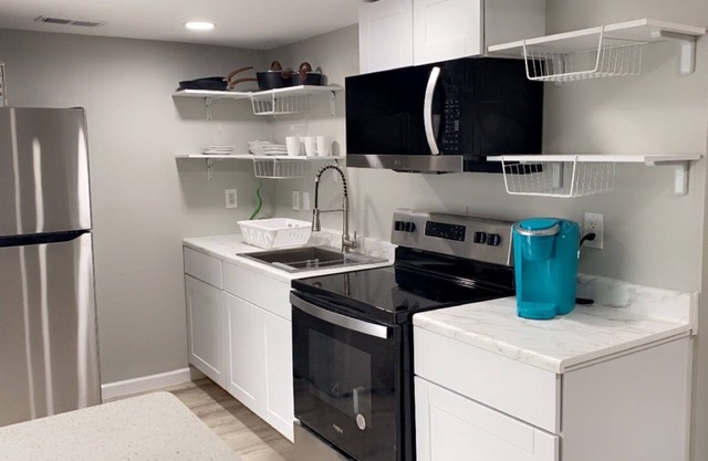 Cozy apartment in charming Arlington with WiFi, Washer and Dryer and Double A/C